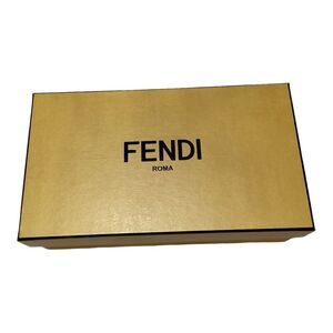 Authentic FENDI Roma Designer Box w/ Authenticity Docs & glasses cleaning cloth‎